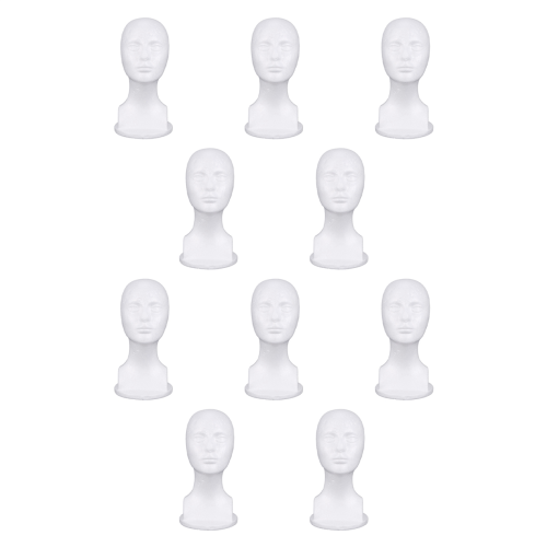 Mannequin Foam Head Model Glasses Hat Wig Display Stand 2