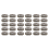 10pcs Brown Snap Clips U-shape Metal Clips for Hair Extensions DIY 1