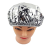 Duschvärmeisolering Aluminiumfoliehatt Elastisk Badmössa - Silver 3