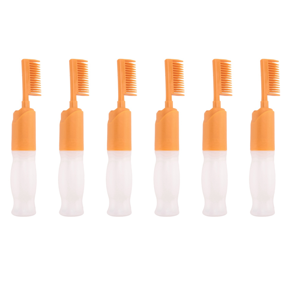 Cream Hair Dyeing Comb Hair Dyeing Brush With Bottle Diy Combing Salon Tool