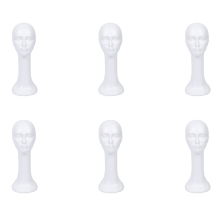 Female Head Model Glasses Hair Wig Mannequin Hat Stand