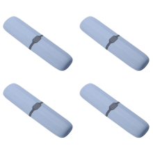 Toothbrush Case Stretchable Toothpaste Holder Blue