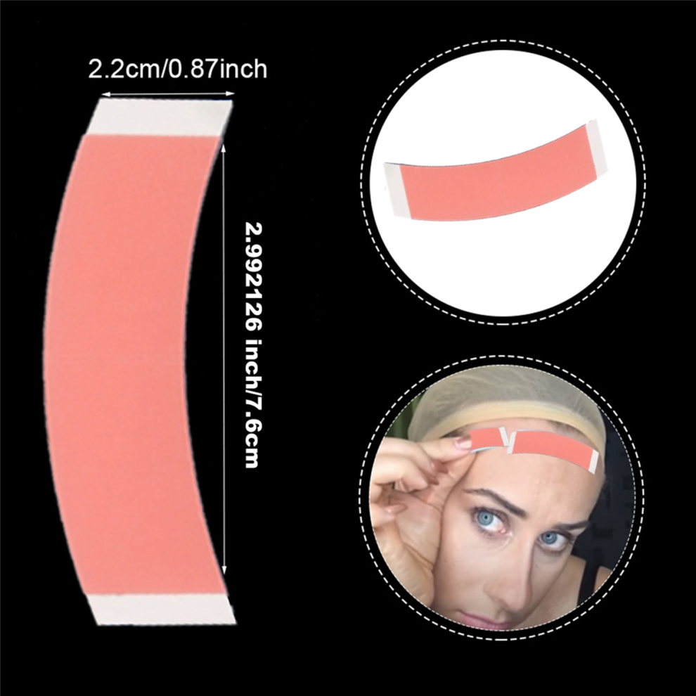 Unisex 72Pcs/Lot Duo Lace Wig Sided Double Tape Slitting Line C