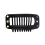 20pcs Nine-tooth Hair Clip(Black)32MM L 2