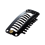 20pcs Nine-tooth Hair Clip(Black)32MM L 4