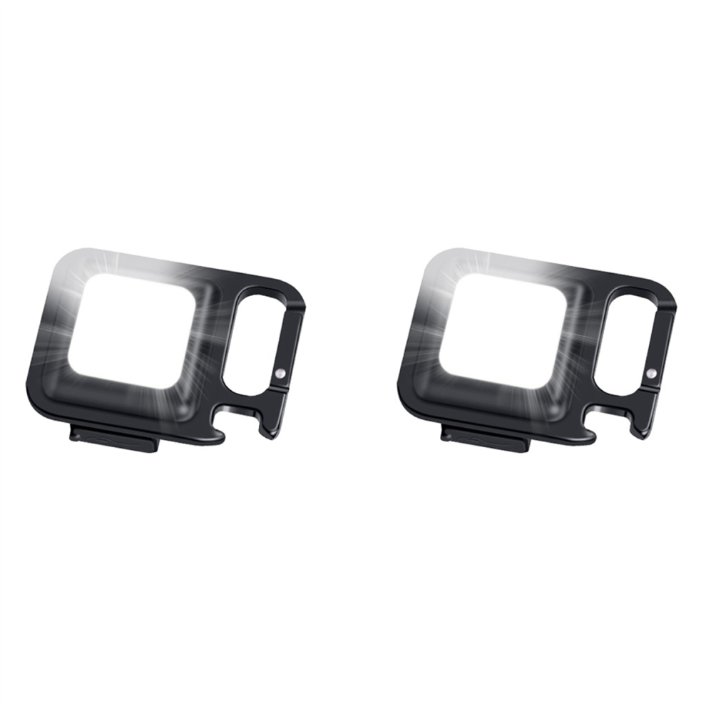 Light 2X Led Small Flash,1000Lumens Bright Cob Keychain Flashlights