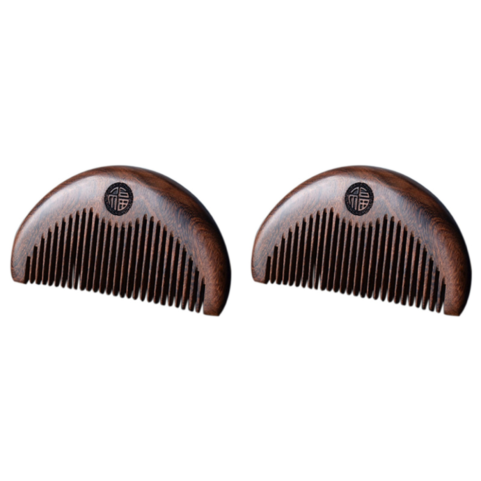 Unisex Hair Care Comb Handmade Natural Wood Wooden Carved Sandalwood Combs