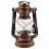 25Cm Iron Bronze Oil Lanterns (Cover)Leak Proof Seal Camping Light 7