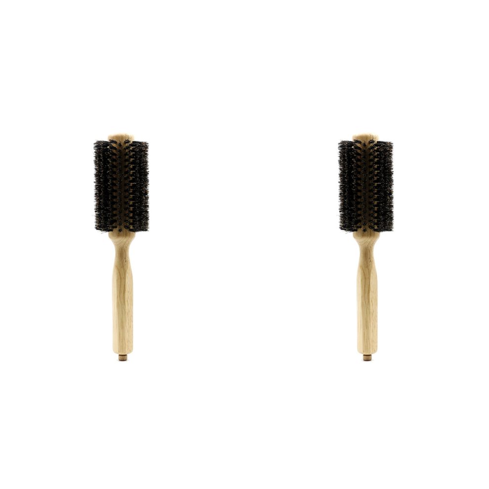 Unisex Removable Tail Professional Hairdressing Hair Brush Hair Round Comb 4