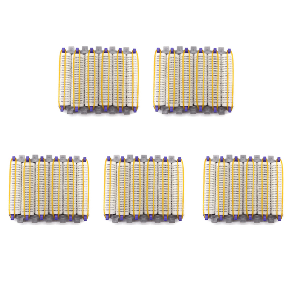 Small Size 24Pcs Salon Nylon Hook & Loop Hair Rollers Set Hair Perm