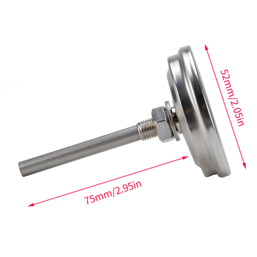 Barbecue BBQ Smoker Grill Thermometer Temperature Gauge 2