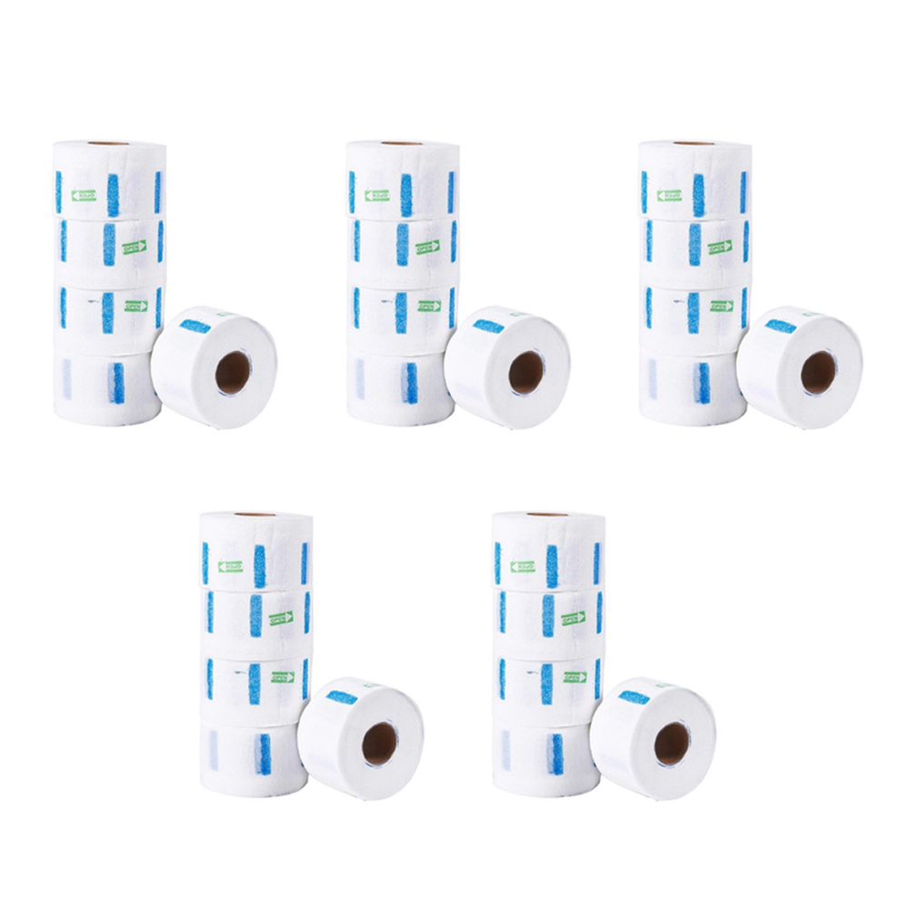 5 Neck Hair Cutting Collar Strip Roll Barber Dispose