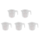 500ml Lab Measuring Jug Pitcher Plastic Handle Pour Spout Container 1