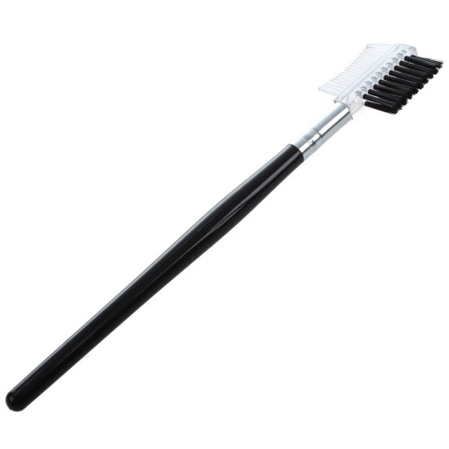 Women Double-sides Brow Comb Eyebrow Brush Makeup Tool 1pcs Black 1