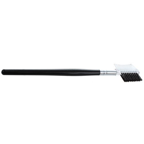 Women Double-sides Brow Comb Eyebrow Brush Makeup Tool 1pcs Black 2
