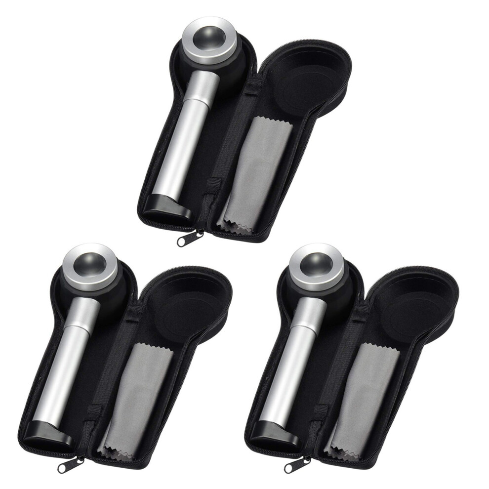Handheld 45X Folding Tester Metal Magnifiers Cloth Thread Counter