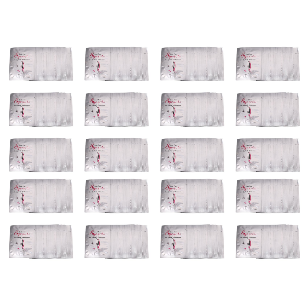 50 Pairs Eyelash Extension Under Gel Eye Pads Non-woven Patches