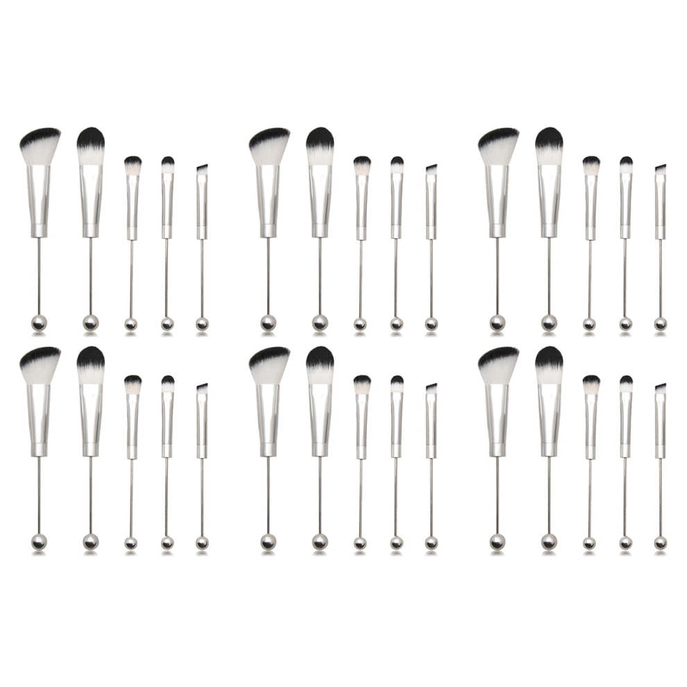 Makeup Cosmetic Brushes Beaded Brushes Kit for DIY