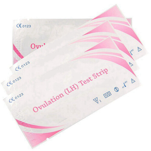 25 Pcs LH Private Ovulation Test Strip Pregnancy Urine Test Strip 2
