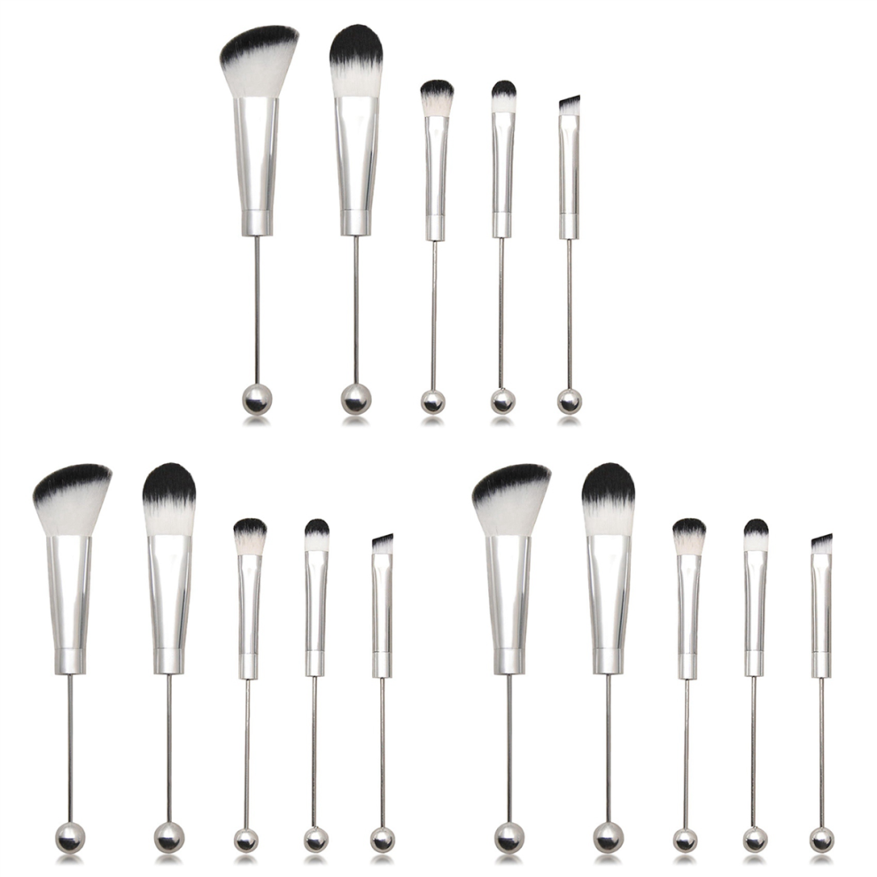 Makeup Cosmetic Brushes Beaded Brushes Kit for DIY