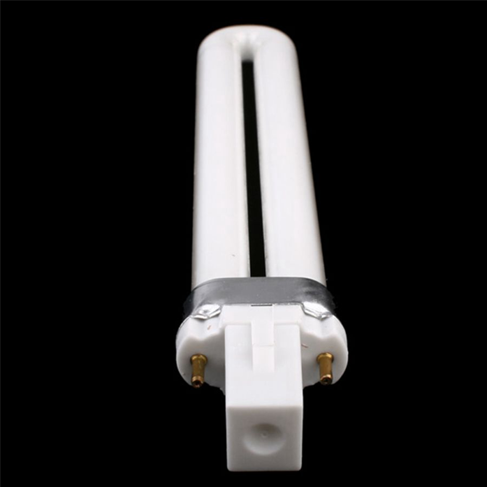 Light Electronic 2Pcs 365Nm 9W Nail Dryer Uv Lamp Bulb Tube
