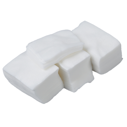 320pcs Lady White Rectangular Face Cotton Pads 1