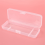 1 Pcs Storage Box Men Shaver Case Transparent Plastic Case 6
