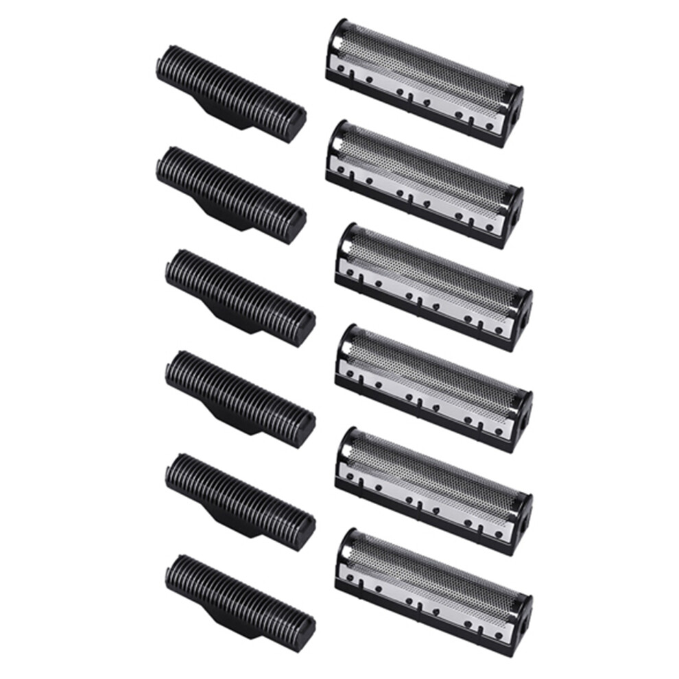 Silver 1Set Clipper Blade For Km-1102 Clipper Shaver Parts Net