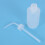 250mL 8OZ Tattoo Wash Clear White Plastic Green Soap Squeeze Bottle 7