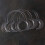 6pcs Lip & Cheek Retractor Dentist Mouth Opener Repeat Use, M 2