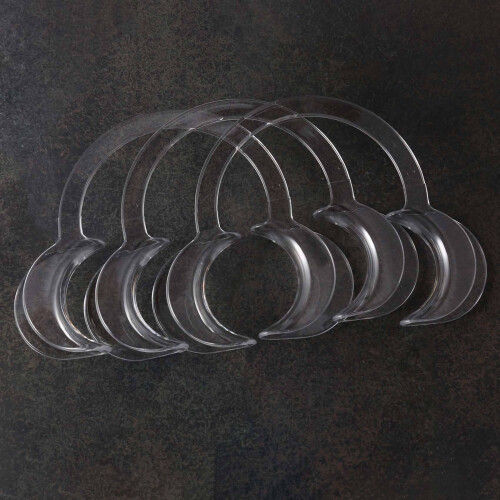 6pcs Lip & Cheek Retractor Dentist Mouth Opener Repeat Use, M 1