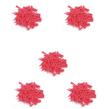 Tapered Pinhead Glue Dispenser Needle,0.26mm Size, Red (Pack of 100)