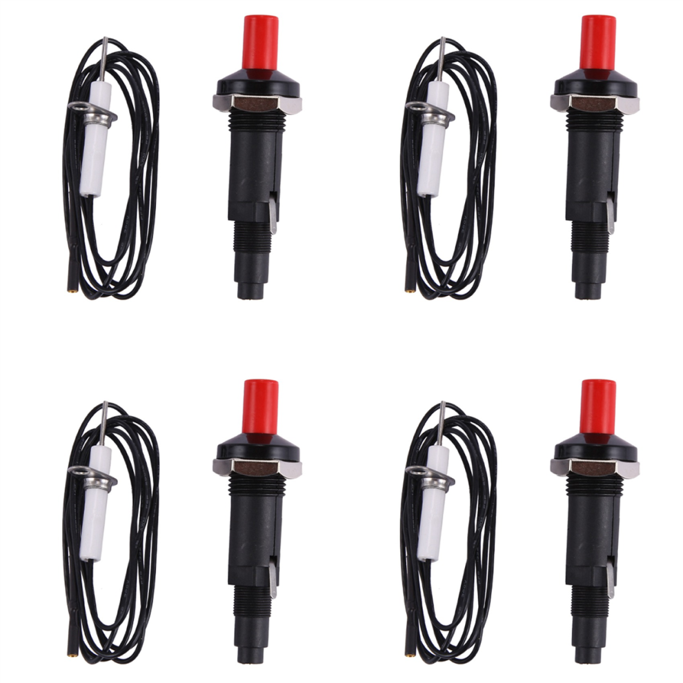 Piezo Ignition Set With Cable 1000Mm Long Push Button