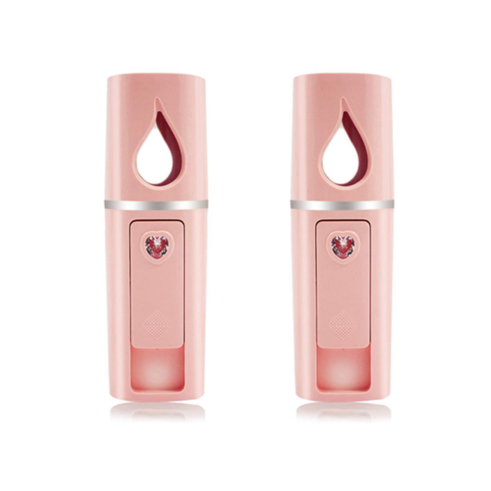 Pink Portable Nano Mister Mini Steamer Atomization