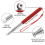 4Pcs Telescopic Pointer Stick with Hand for Classroom Whiteboard 6