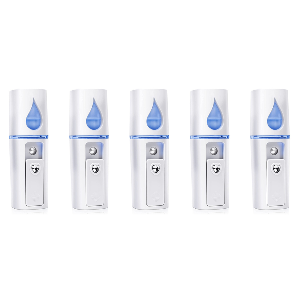 White Portable Nano Mister Mini Steamer Atomization