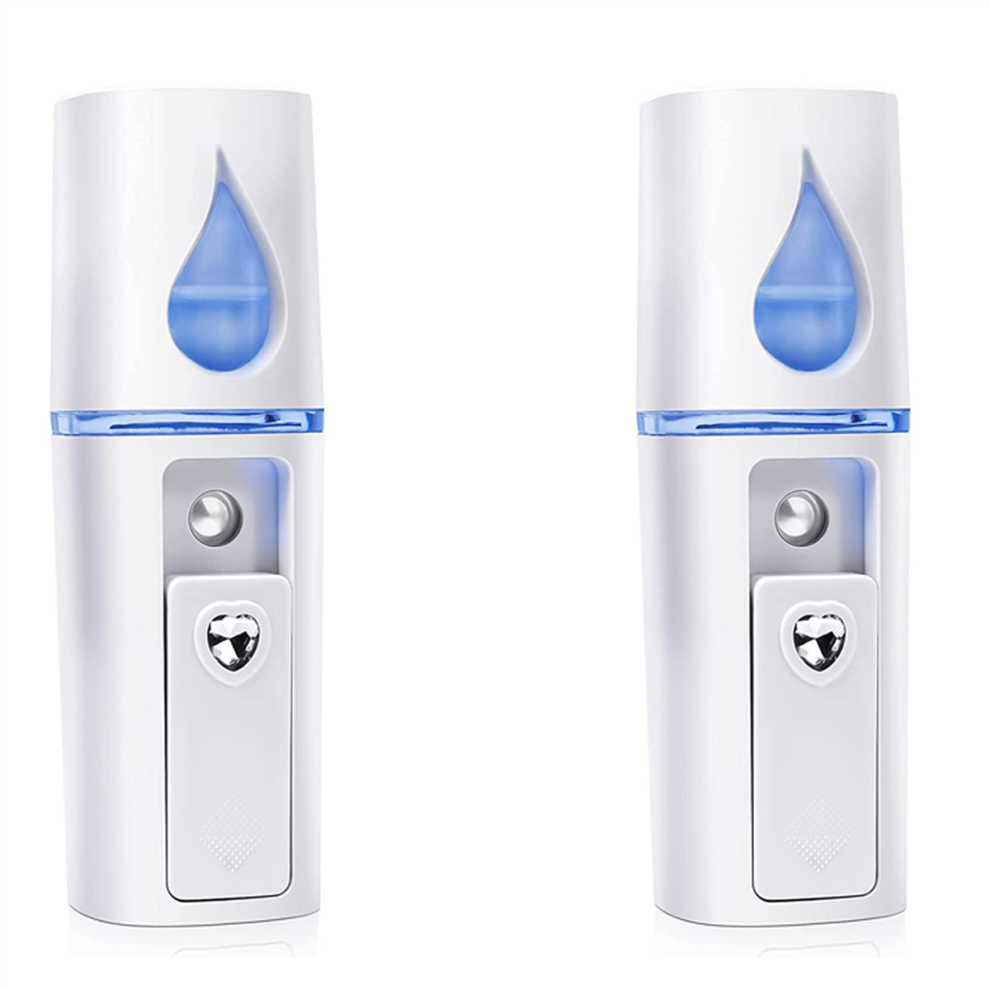 White Portable Nano Mister Mini Steamer Atomization