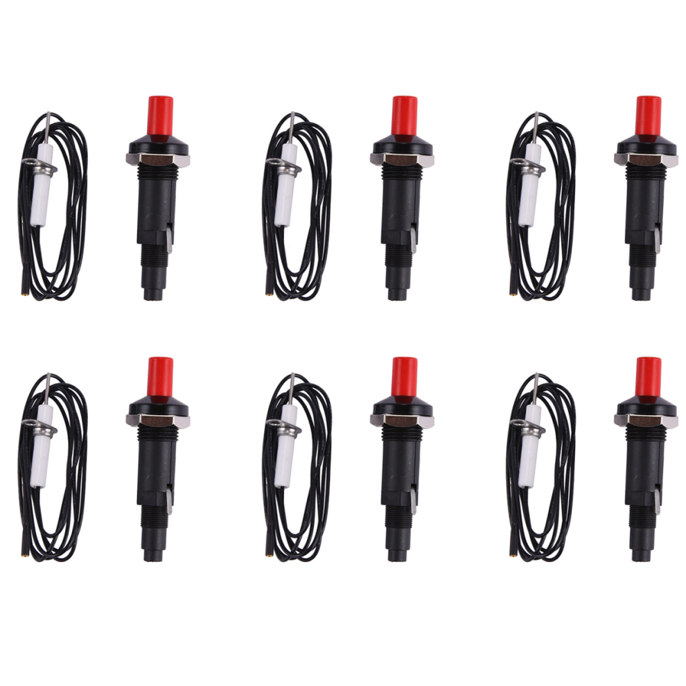 Piezo Ignition Set With Cable 1000Mm Long Push Button