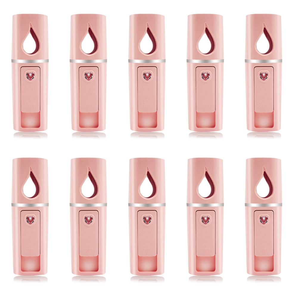 Pink Portable Nano Mister Mini Steamer Atomization
