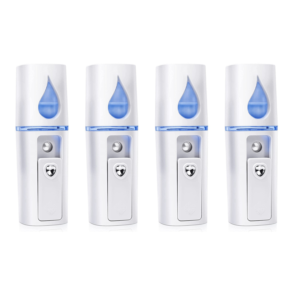 White Portable Nano Mister Mini Steamer Atomization