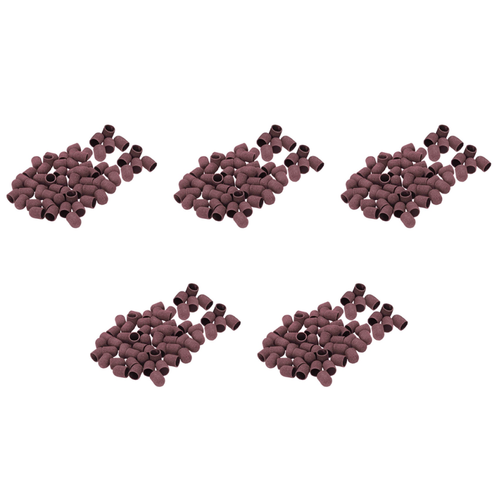 50Pcs 80 120 180 13x19Mm Sanding Cap Manicure Drill-02