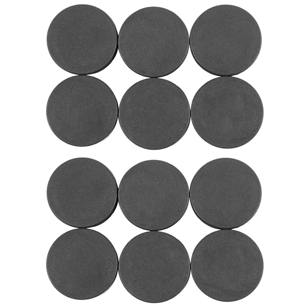 6Pcs Plastic Blanking End Cap Pipe Tube Insert Plug Cover 40Mm Black 4712715239748
