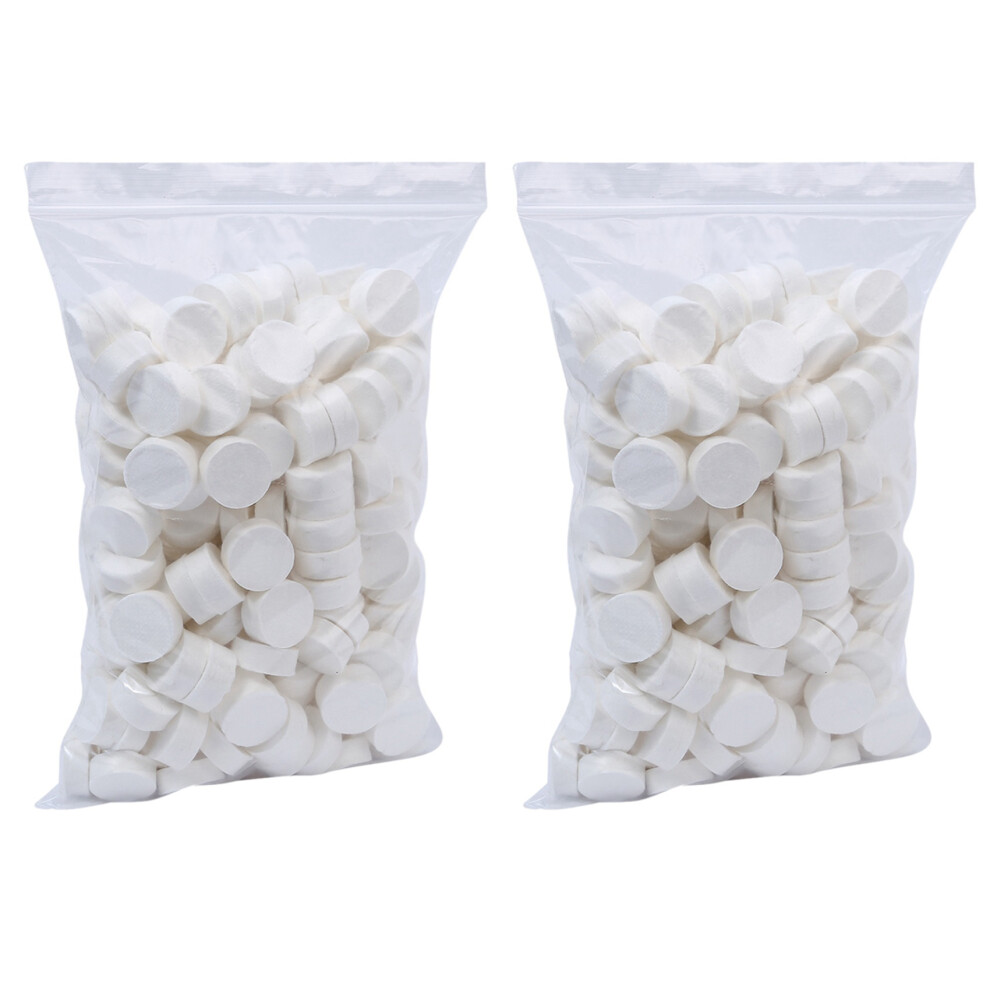 White 500Pcs Magic Disposable Compressed Towel Wipes