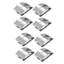 4 Pieces Stainless Steel Kitchen Dish Towel Hook Wall Mount