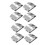 4 Pieces Stainless Steel Kitchen Dish Towel Hook Wall Mount 1