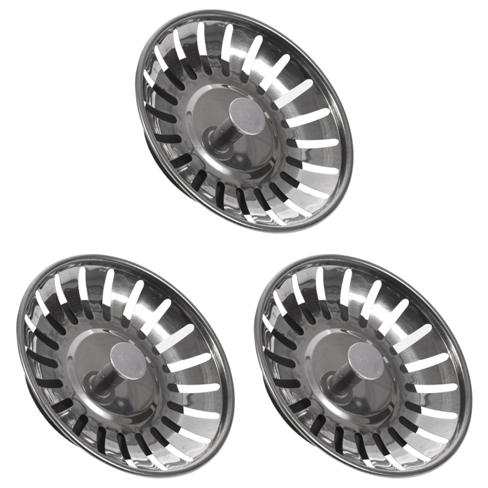 Kitchen Sink Strainer Drainer Draining Waste Plug 4712715238147