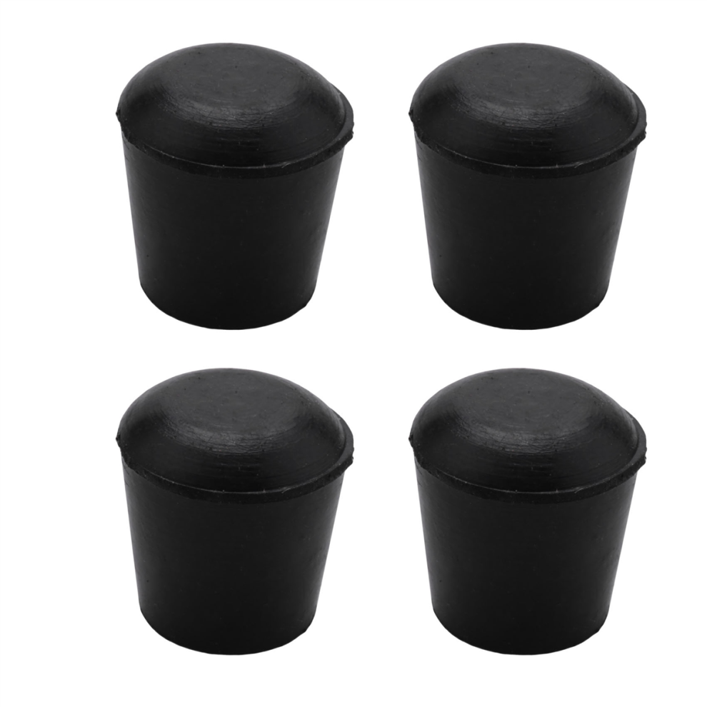 10 Pcs Rubber Cone Shape Desk Feet Protector Chair Leg Tip Pad Black-image-OPC-PJ8YTPB-NEW