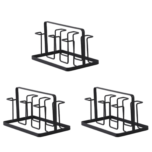 6 Glass Cups Stand Holder Drying Shelf Kitchen Water Cup Rack 1