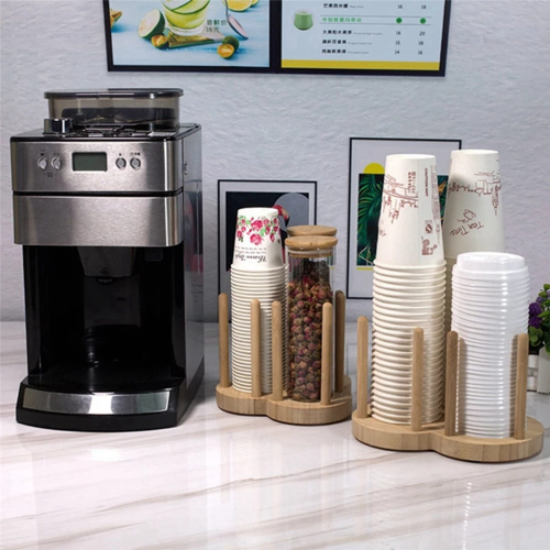 Disposable Cup Storage Holder Rack with Longer Stick Mug Organizer,2 2