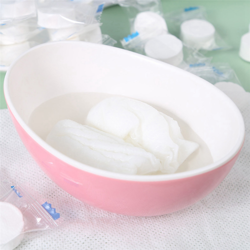 100Pcs Disposable Compressed Towels Tablet Capsules Washcloth 1